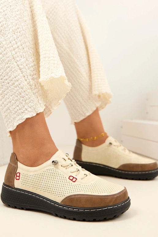 Liivakarva avatud pealsega poolsaapad...