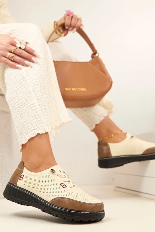 Liivakarva avatud pealsega poolsaapad...