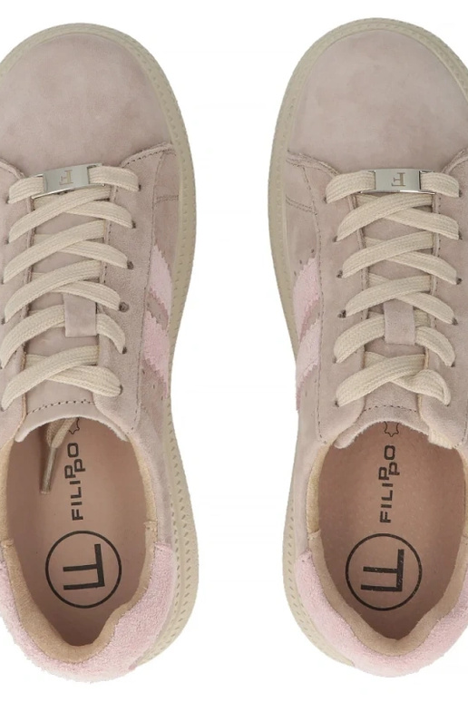 Liivakarva nahast kingad platvormil...