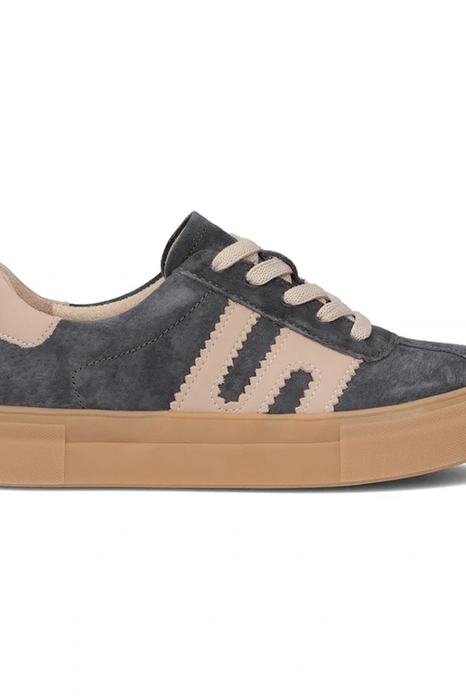 Hallid nahast kingad platvormil Filippo