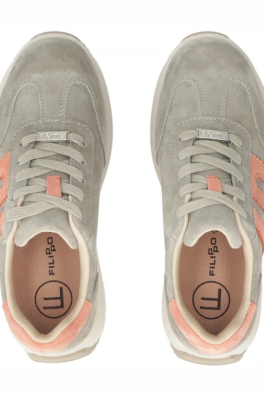 Hallid nahast kingad platvormil Filippo