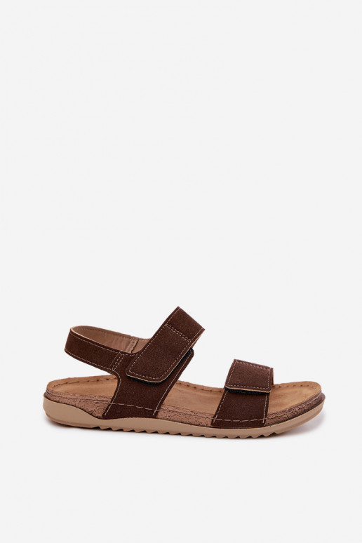 Pealistesandaalid Inblu AA000070 pruunid värvi