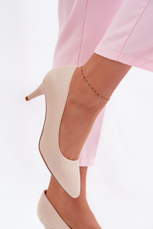 Kingad eko-nahast Sergio Leone 1379 Elevandiluu värvi