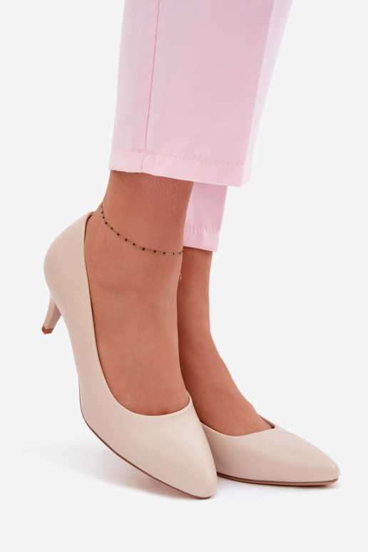 Kingad eko-nahast Sergio Leone 1379 Elevandiluu värvi