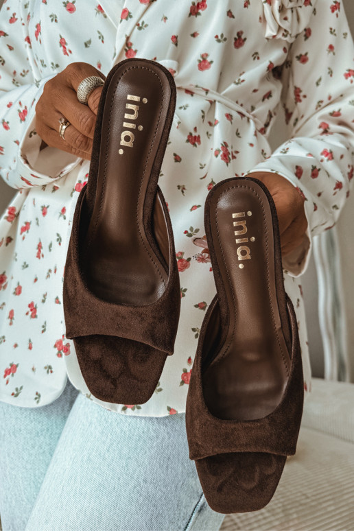 naiste plätud Peal Smukłym Obcasie Czekoladosissee Revina