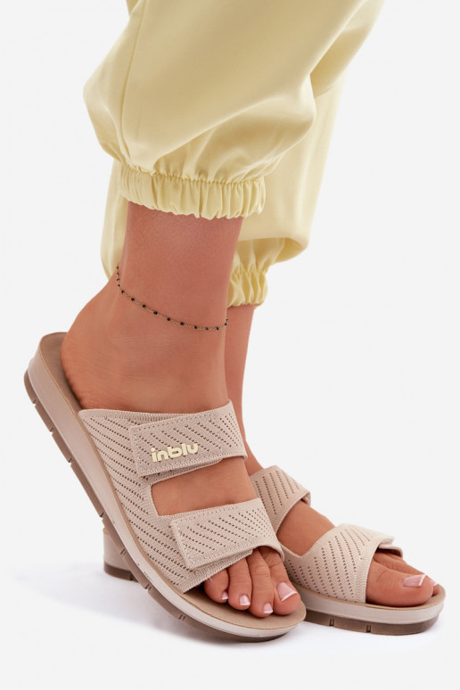 naiste plätud INBLU AG000015 beeži värvi