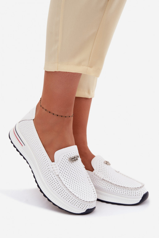 naiste mokassiinidPealturalnej Skóry valget värvi Demela