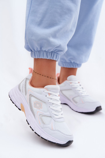 spordijalatsid Sneakers tüüpi jalanõud Pealiste omad LOTTO KITAURA valget värvi 2