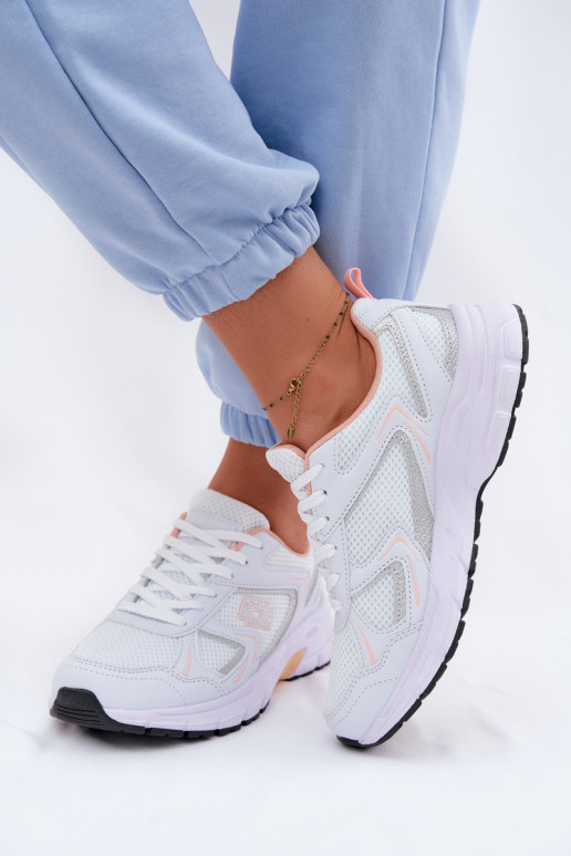 spordijalatsid Sneakers tüüpi jalanõud Pealiste omad LOTTO KITAURA valget värvi