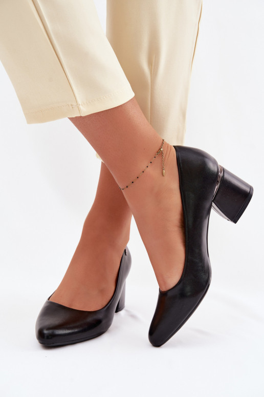 Kingad kõrge jämeda kontsaga Vinceza 62292 msuud