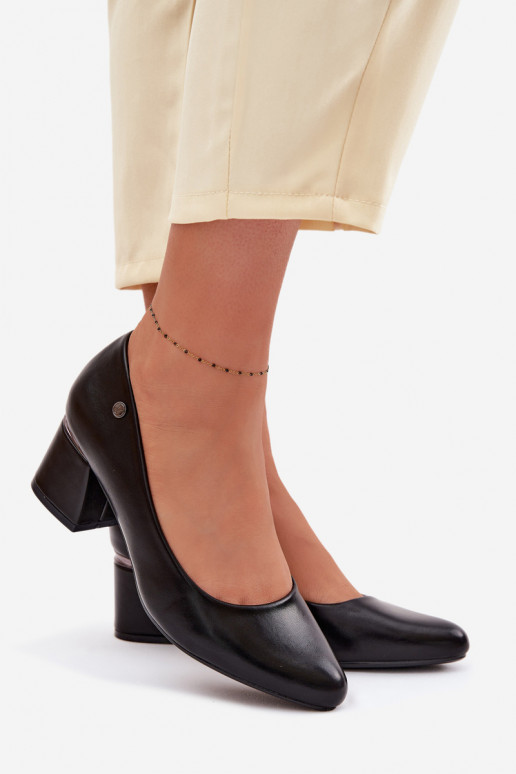 Kingad kõrge jämeda kontsaga Vinceza 62292 msuud