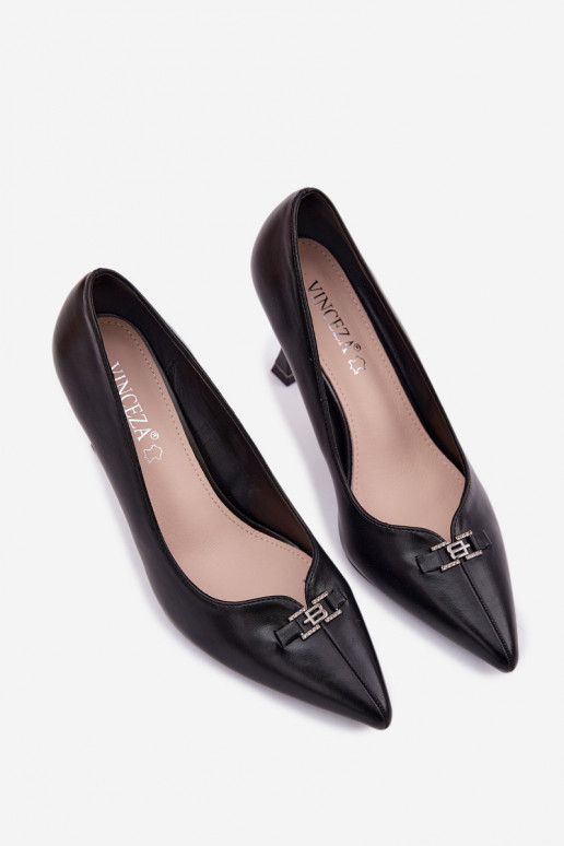 kõrge kontsaga Koos Ornate Detalem Vinceza 62291 msuud