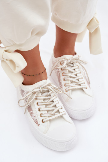 naiste saapad pitsilised platvormiga Lee Cooper LCIN-26-44-4480 valget värvi