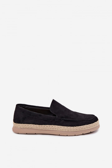 Rexton mustad meeste mokasiinid espadrillid 2