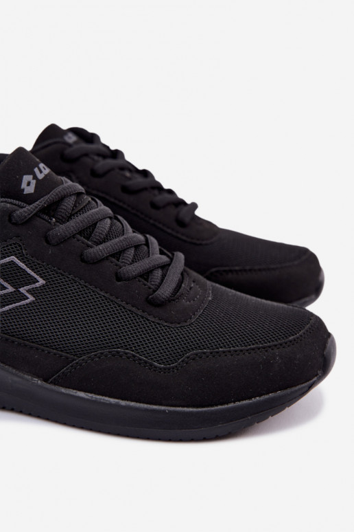 spordijalatsid Unisex LOTTO CONNECT 2400001 Must-Halli värvi