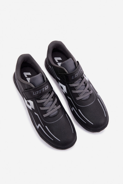 jalanõud Lastejalatsid Noorus LOTTO KOBALTO 2601520 Must-Halli värvi