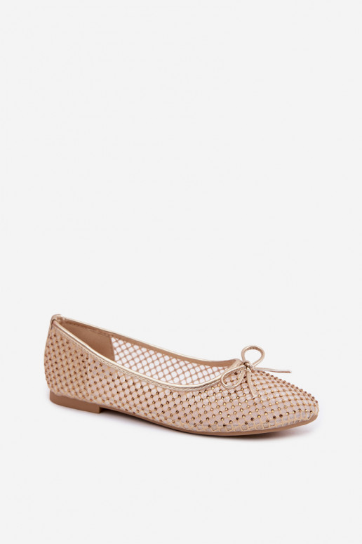 Võrk Baleriinad Kaunistusega Vinceza 62270 Kuldset värvi