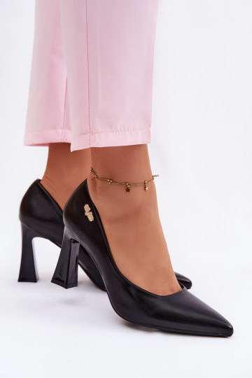 Elegantsed Kingad kõrge jämeda kontsaga Vinceza 62276 msuud 2