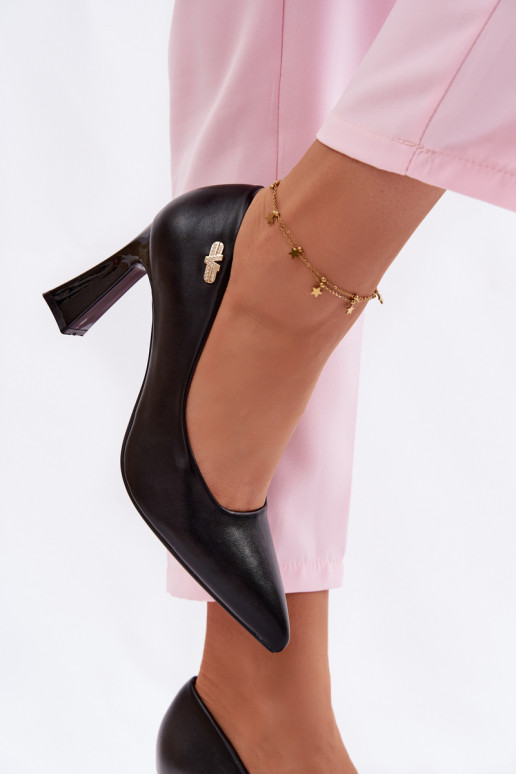 Elegantsed Kingad kõrge jämeda kontsaga Vinceza 62276 msuud