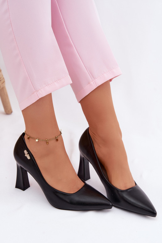 Elegantsed Kingad kõrge jämeda kontsaga Vinceza 62276 msuud