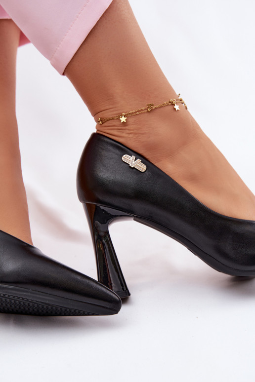 Elegantsed Kingad kõrge jämeda kontsaga Vinceza 62276 msuud