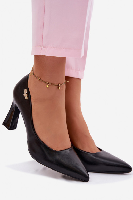 Elegantsed Kingad kõrge jämeda kontsaga Vinceza 62276 msuud