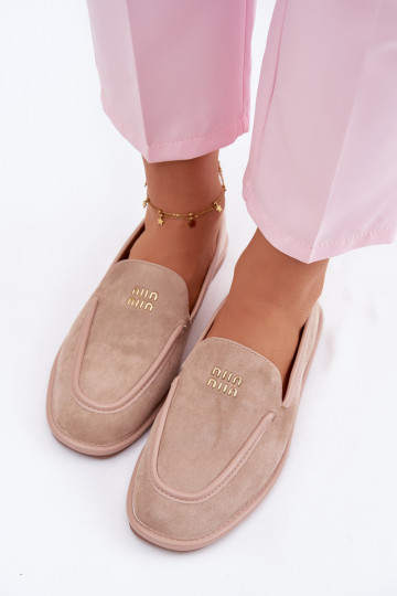 sileda tallaga naiste mokassiinidLamósisseką Vinceza 62271 beeži värvi