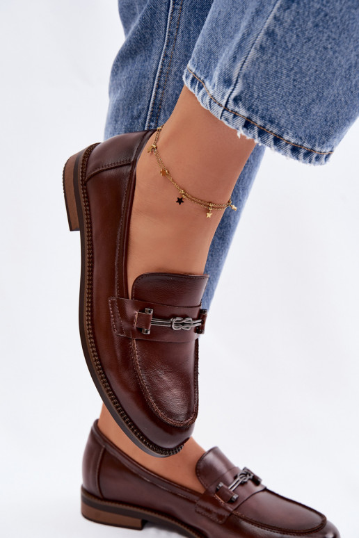 naiste mokassiinid Pealhk Vinceza 18132 pruunid värvi