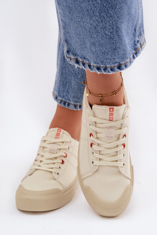 naiste saapad Big Star NN274445 Memory Foam System beeži värvi