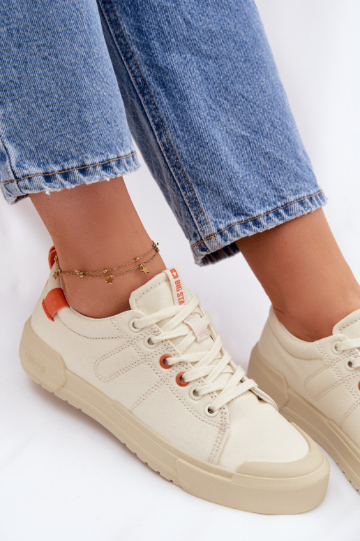 naiste saapad Big Star NN274445 Memory Foam System beeži värvi