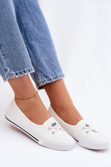 Spordistiilis vabaaja kingad Lee Cooper LCIN-26-31-4356 valge värvi