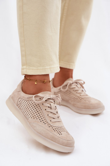Pealhk seemisnakhsed Sneakers tüüpi jalanõud Pealiste omad Ažuurne beeži värvi Almora 2