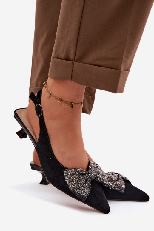 Pealhk Seemisnahast kingad lipsukesega kõrge jämeda kontsaga D&A CR61-3130 msuud