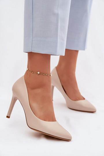 Eko Pealhk kõrge kontsaga Sergio Leone 1339 Elevandiluu värvi 2