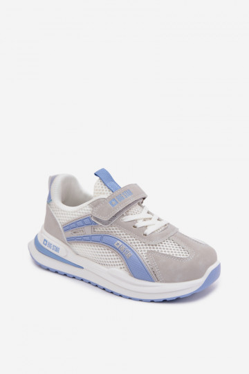 jalanõud Lastejalatsid Big Star TT374153 HI-POLY SYSTEM Valget-Sinist värvi