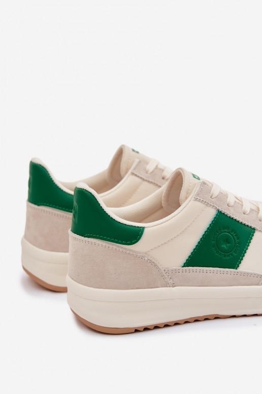 Sneakers tüüpi jalanõud meestele Big Star TT174041 beeži värvi