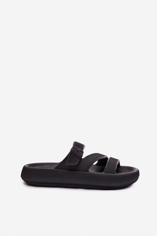 Kerged rannaplätud naiste plätud Triipudega I neetide ja pandlaga Big Star TT274A037 msuud