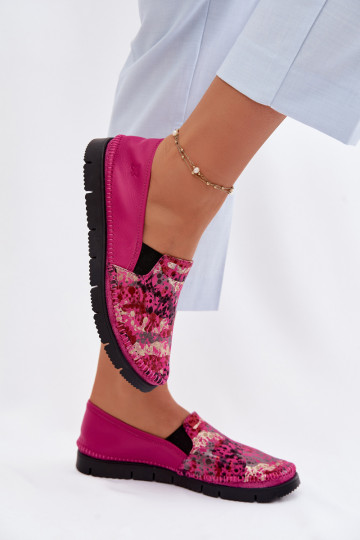 Slip-on mudeli poolsaapad Sellel onciejka 03512-73 tumeroosad värvi