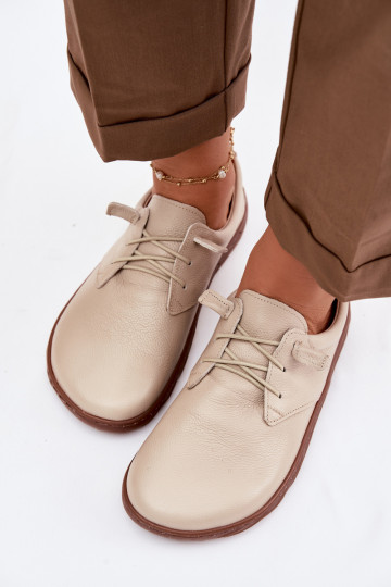 Pealhk jalatsid Barefoot Pealiste omad Zazoo 10189 beeži värvi