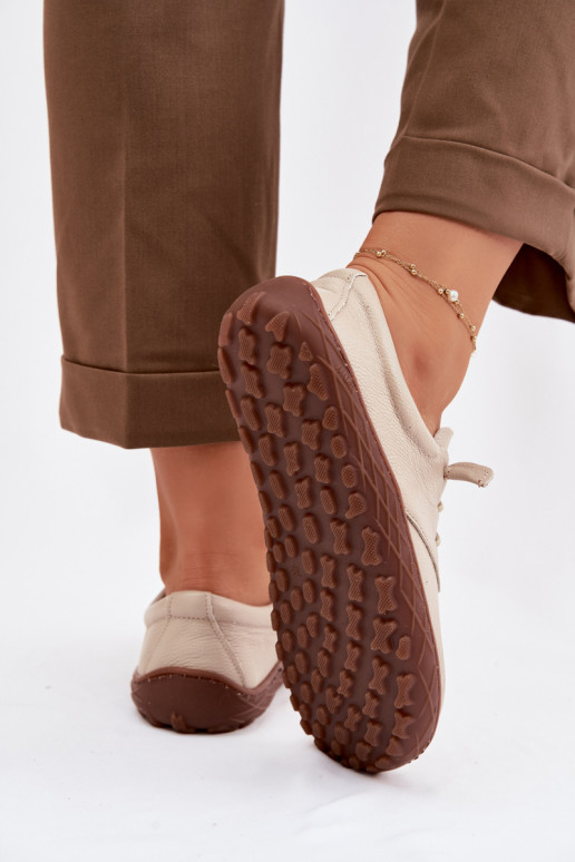 Pealhk jalatsid Barefoot Pealiste omad Zazoo 10189 beeži värvi