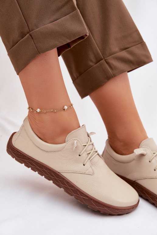 Pealhk jalatsid Barefoot Pealiste omad Zazoo 10189 beeži värvi