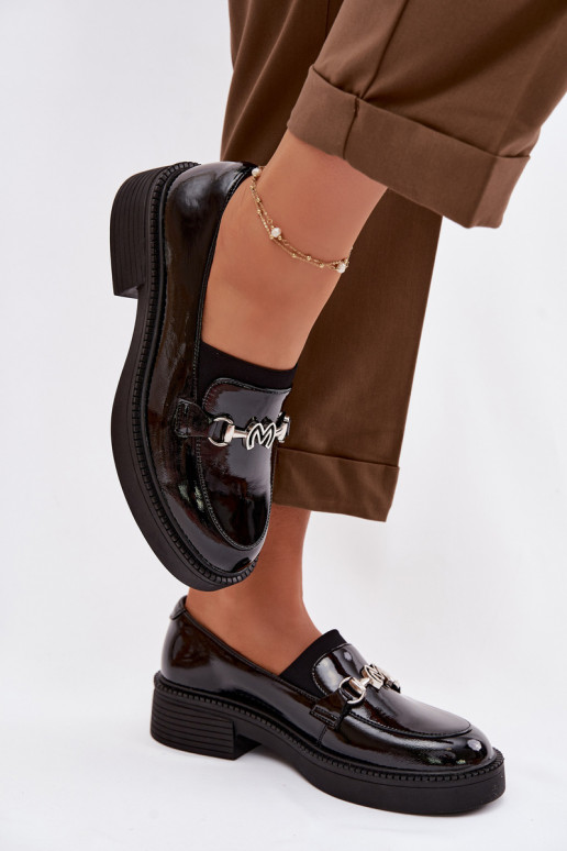 Pealhk Lakitud mokassiinid Pealiste omad Koos Ornate Detalem Vinceza 39985 msuud