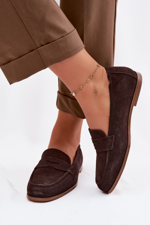 MokassiinidPealturalnego seemisnakhsedu Vinceza 18122 Czekoladosissee