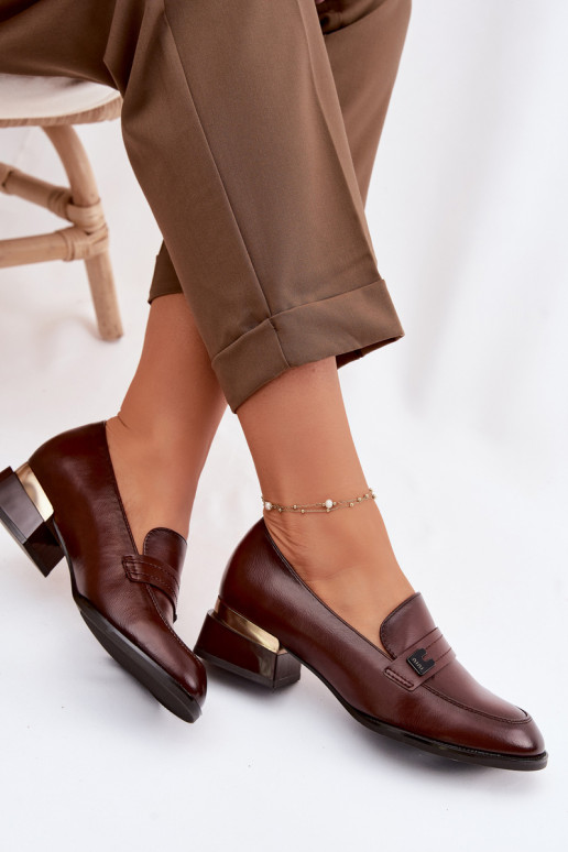 jalatsid Pealiste omad Klockis Vinceza 58625 pruunid värvi