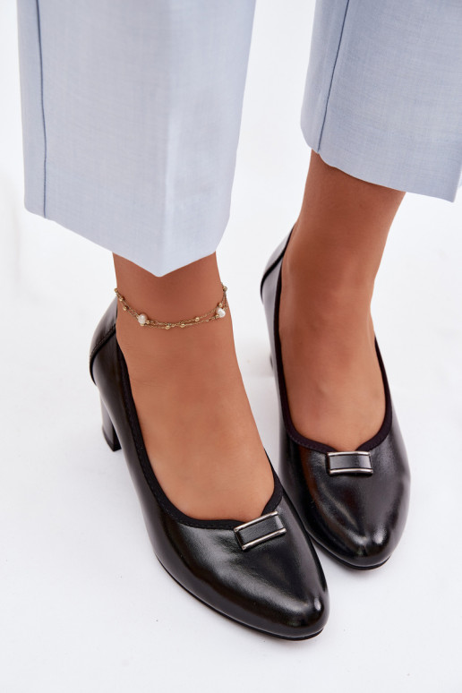 Kingad kõrge jämeda kontsaga Vinceza 58622 msuud