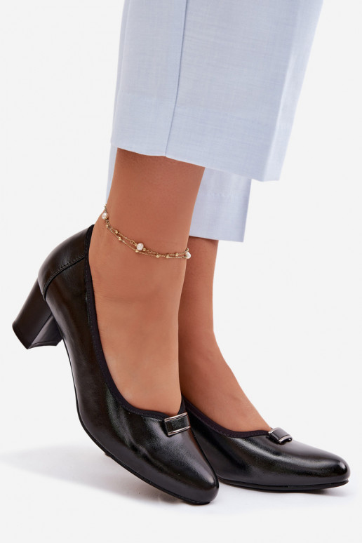 Kingad kõrge jämeda kontsaga Vinceza 58622 msuud