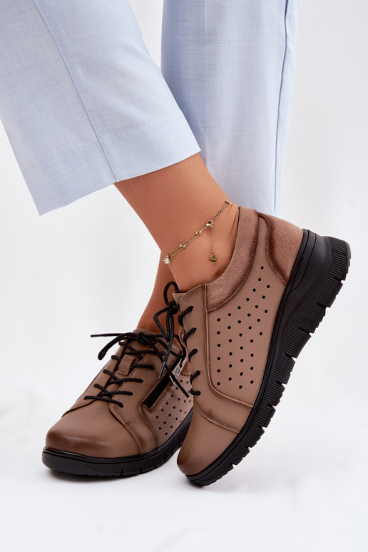 Pealhk jalatsid Pealiste omad platvormiga Vinceza 39977 beeži värvi