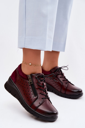 Pealhk jalatsid Pealiste omad platvormiga Vinceza 39977 bordoo-värvi