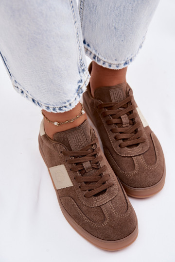 Sneakers tüüpi jalanõud Pealiste omad Big Star TT274116 pruunid värvi