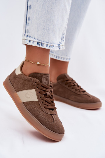 Sneakers tüüpi jalanõud Pealiste omad Big Star TT274116 pruunid värvi 2